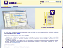 Tablet Screenshot of gaeb-viewer.de